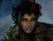 Martia - Chameloid prisoner with Kirk and McCoy on the Klingon prison planet - Iman